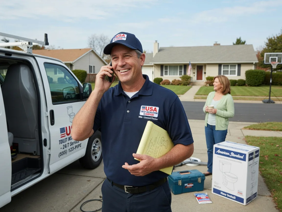 Toilet Installation Tiffin, IA FAQs